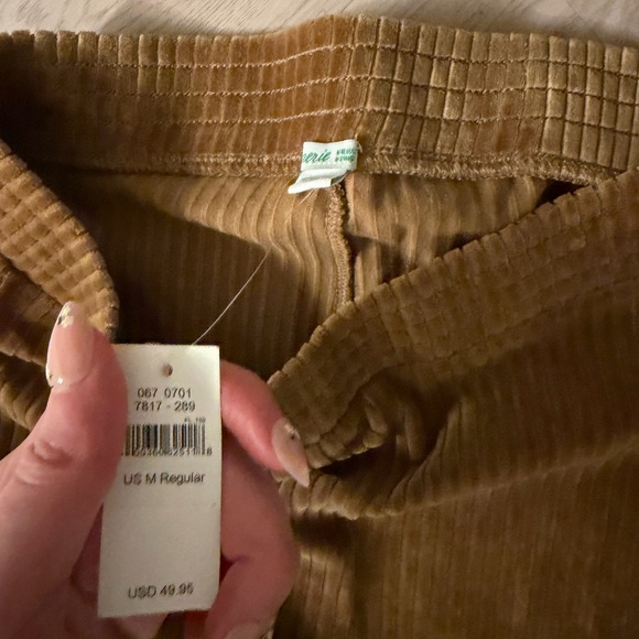 Aerie Tan Corduroy Hoodie and Pants Set - Picture 5 of 5